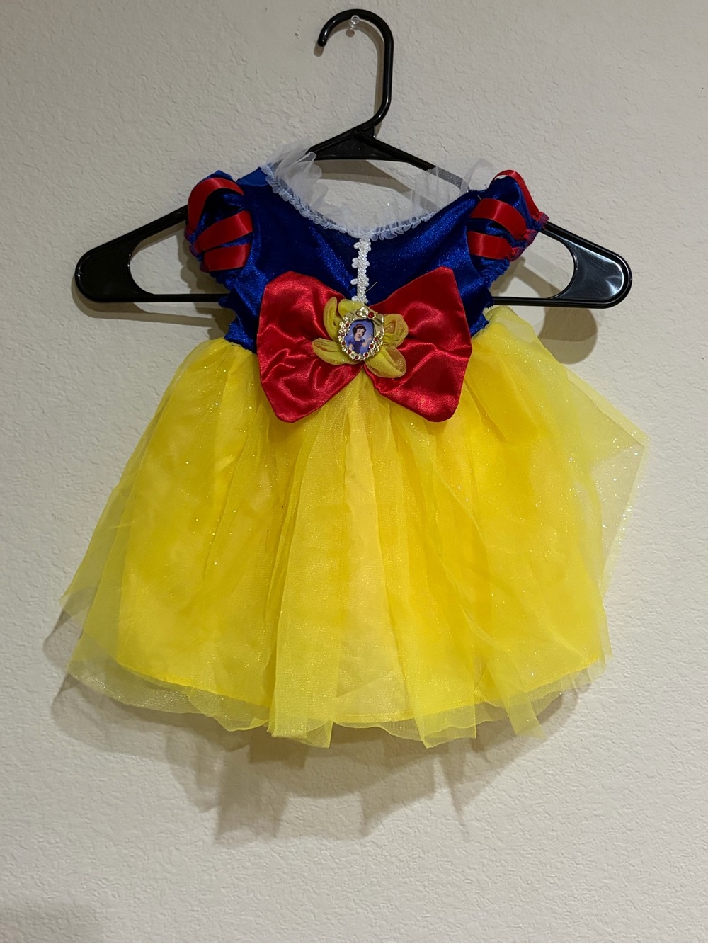 Disney Baby Snow White Costume Dress 12-18M Princess Halloween Tulle